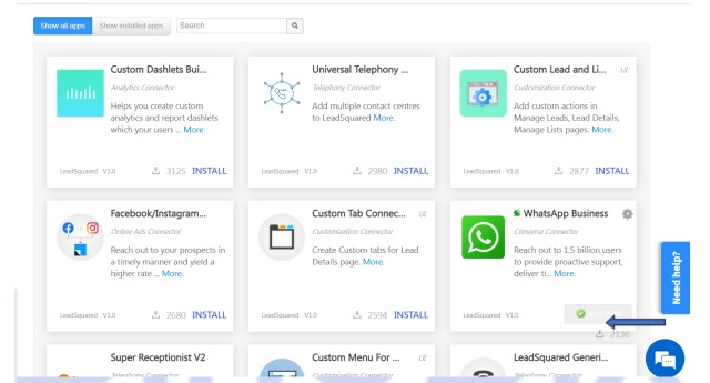 Apps Marketplace