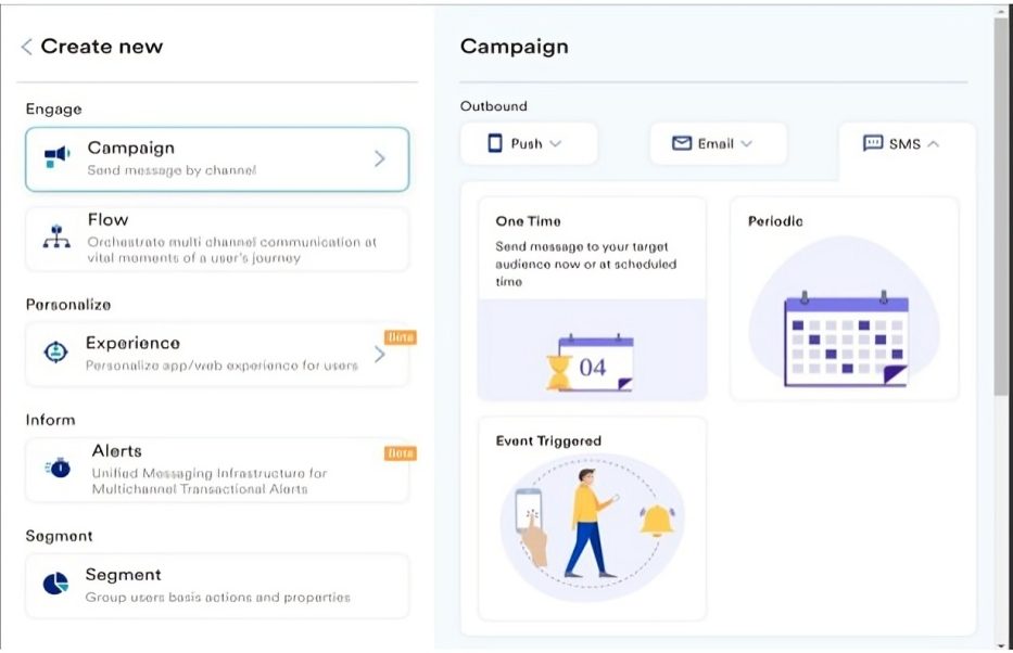 Campaign Creation Screen